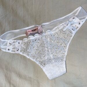 NWT Victoria's Secret White Eyelet Panty